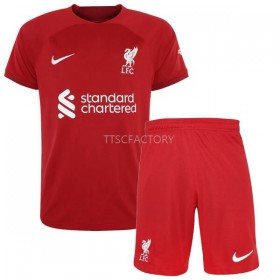 Liverpool Bambino Maglia Prima 2022/2023 Manica Corta (+ Pantaloncini)